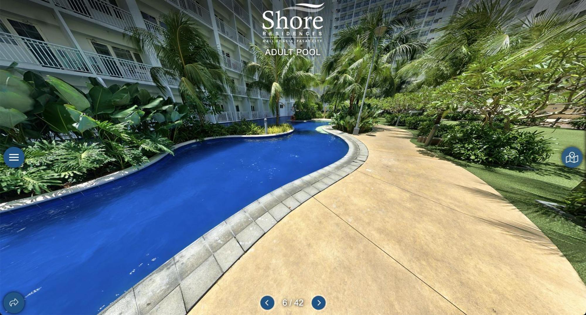 Apartment Modern Double-sized Bed With Netflix & Pool View